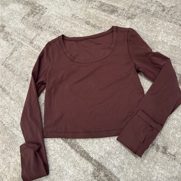 CRZ YOGA Tops - CRZ Yoga Cropped Long Sleeve